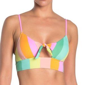 NWT- Bikini Lab Striped Bikini